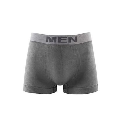 Thin Elastic Plain Solid Color Underwear Trunks for Men