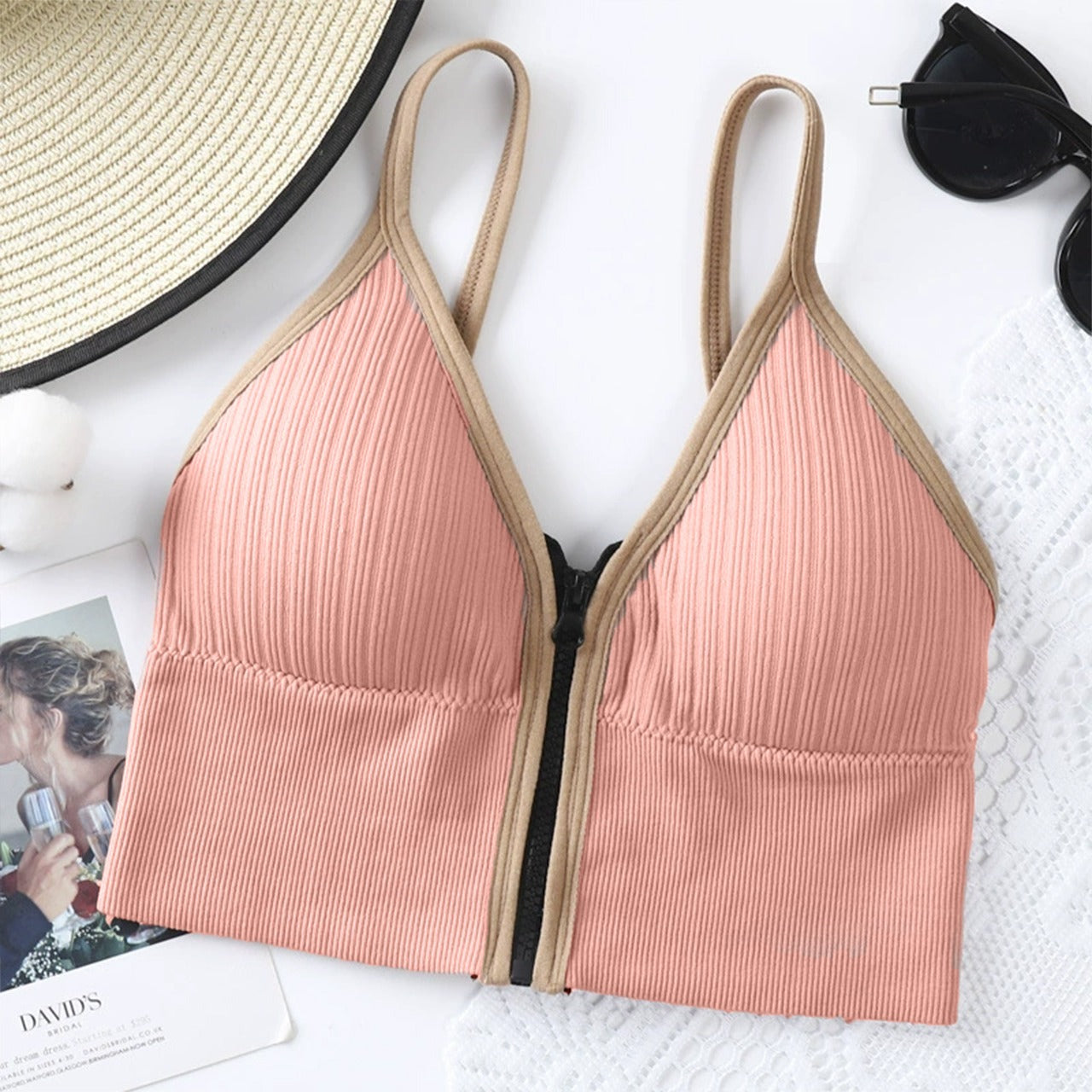 Small Cup Sports Yoga Wear Fashion Bra for Women