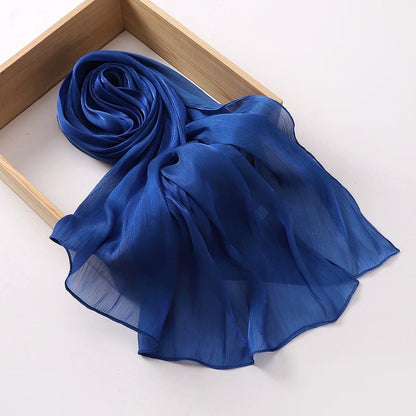 Breathable Solid Classic Hijab Scarf for Women