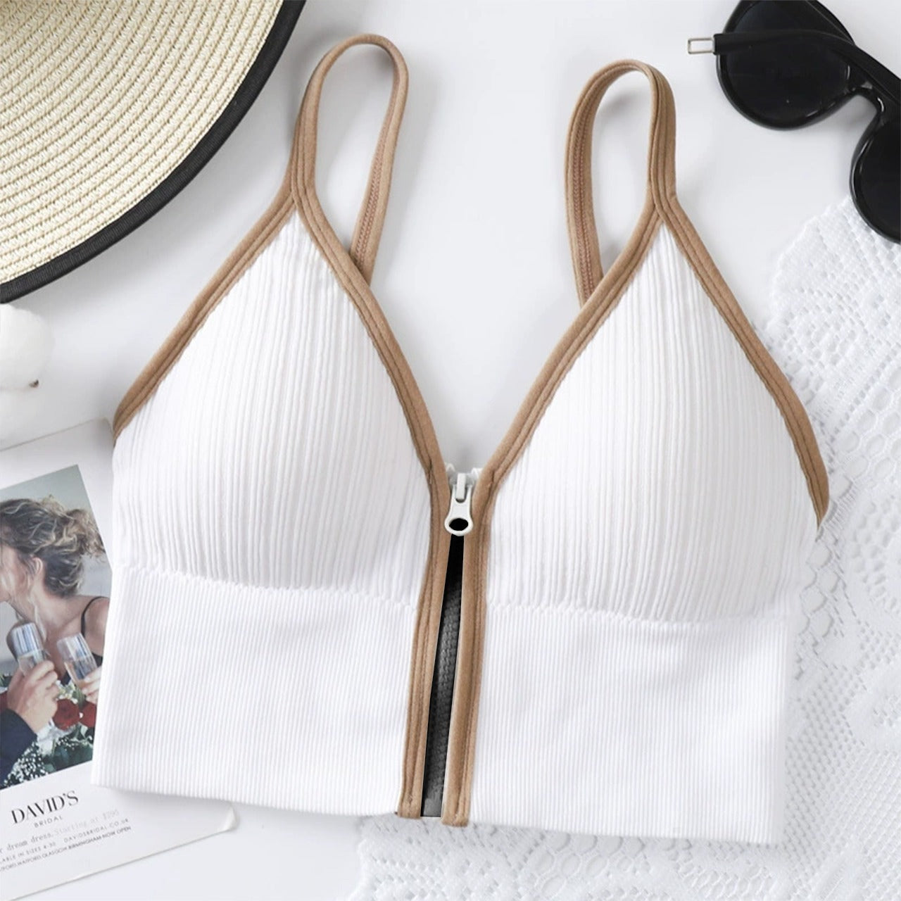 Small Cup Sports Yoga Wear Fashion Bra for Women