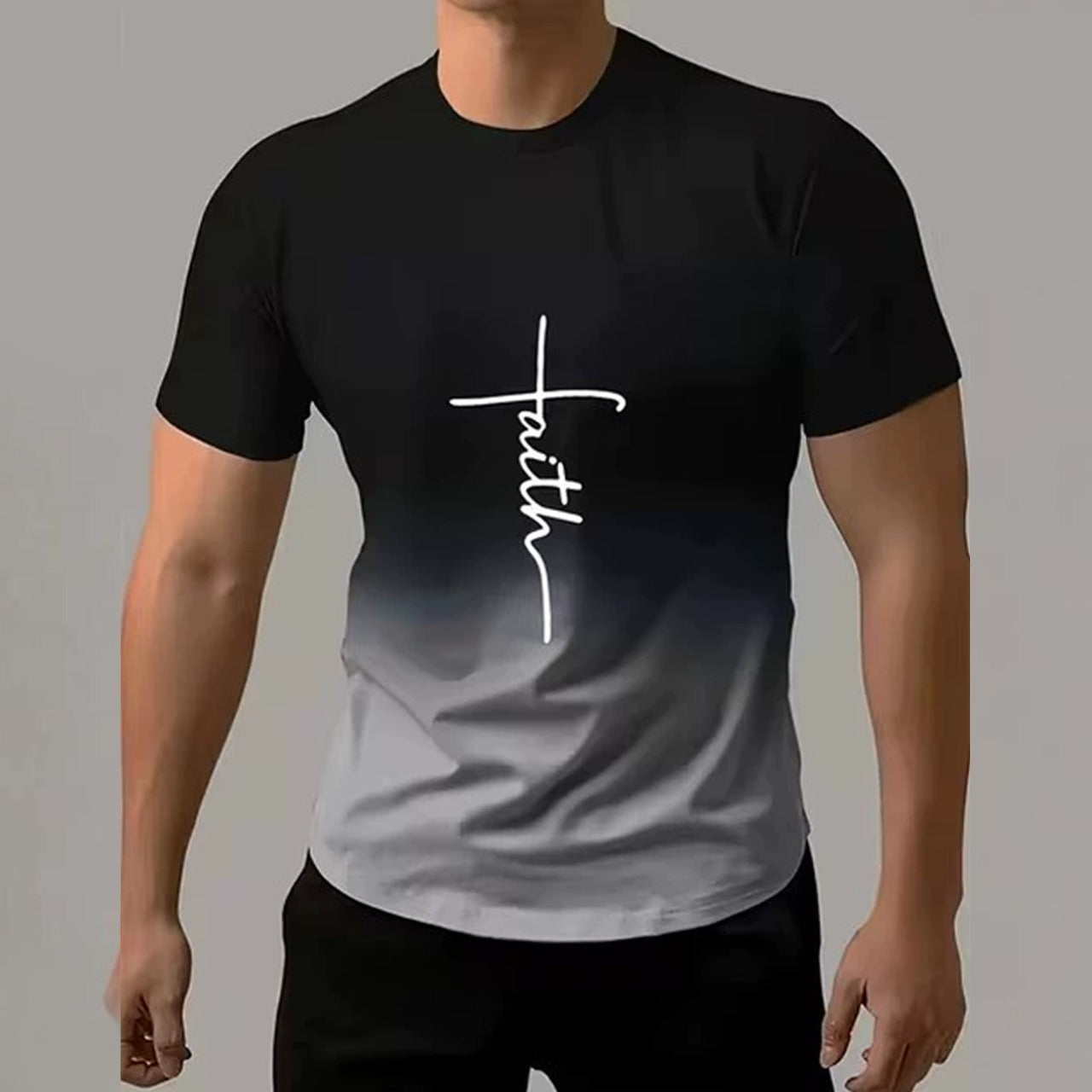 Printed Body Fit Fashion T-shirts for Men