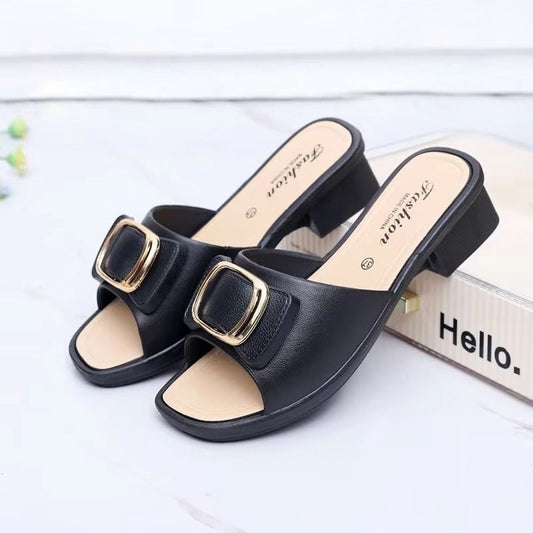 Upgrade Your Style with Mid Heel Party Sandals for Women