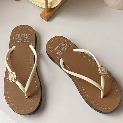 Flat Bottom Fashion Solid Slipper Sandals for Women