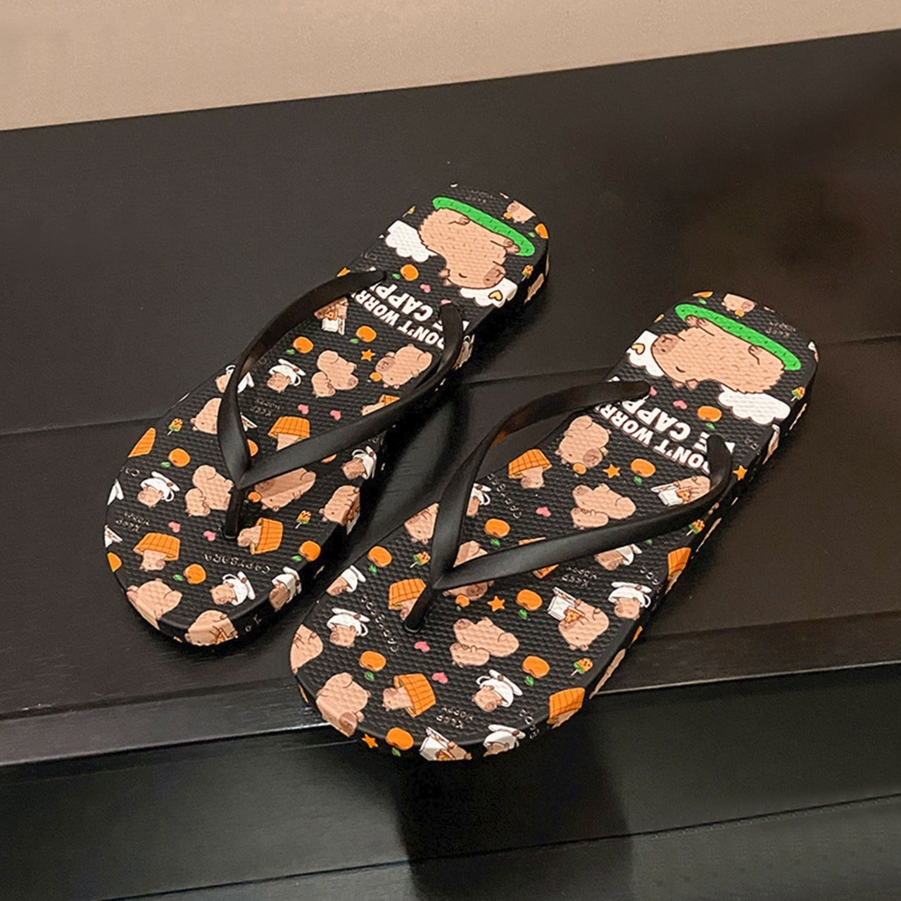 Graphics Printed Style Slippers for Women