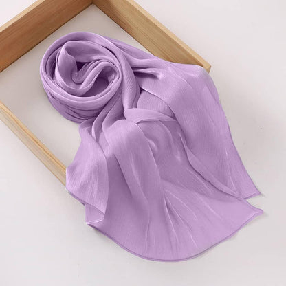 Breathable Solid Classic Hijab Scarf for Women