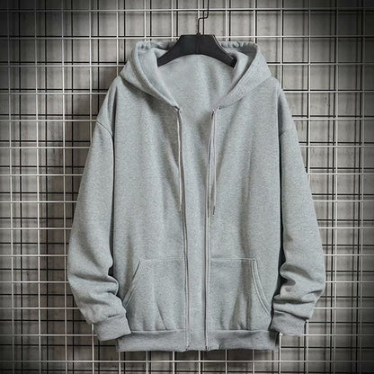 New Solid Color Winter Fashion Hoodies for Men