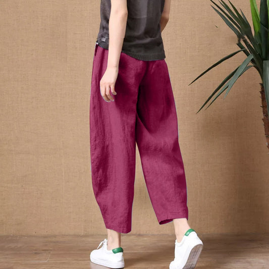 Solid Fashion New Wide Leg Party Outdoor Wear Pants for Women