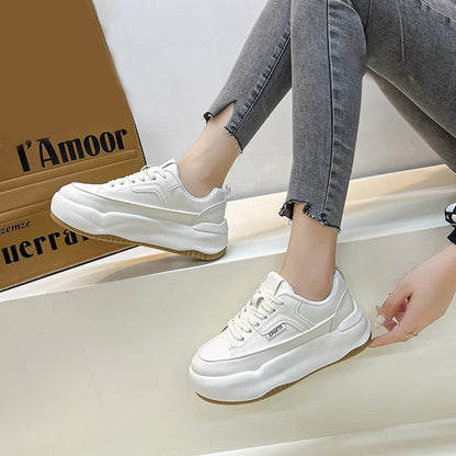 Thick Sole Casual Breathable Sole Color Design Shoes for Women