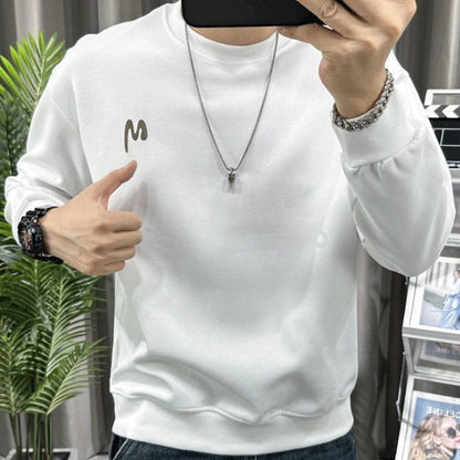 Latest Fashion Graphic Printed Full Sleeve Autumn Winter Pullover for Men