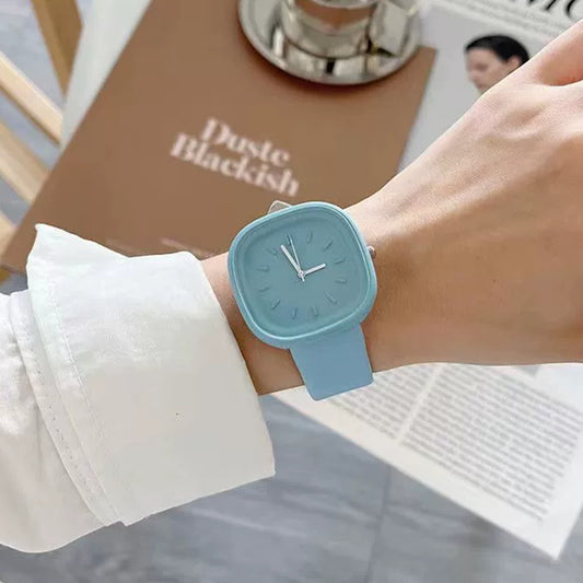 Square Shape Women's Casual Style Quarts Watch