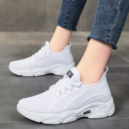 Lace Up Chunky Fashion Casual Sneaker Shoes for Women