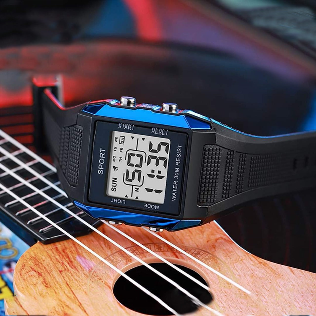 Retro Style Digital Electronics Wrist Watch