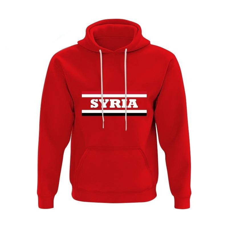 Syria Printed Sports Casual Country Hoodies