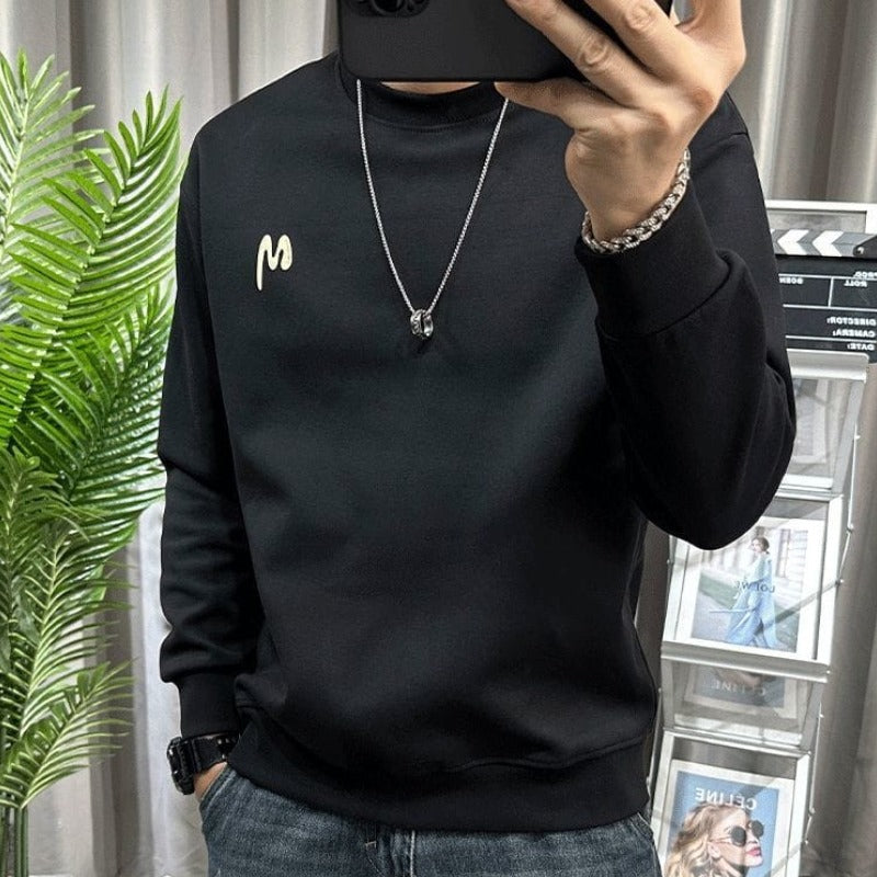 Latest Fashion Graphic Printed Full Sleeve Autumn Winter Pullover for Men