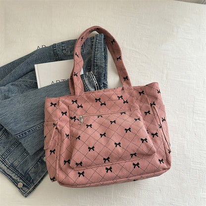 Printed Pattern Hand Shoulder Bag for Women