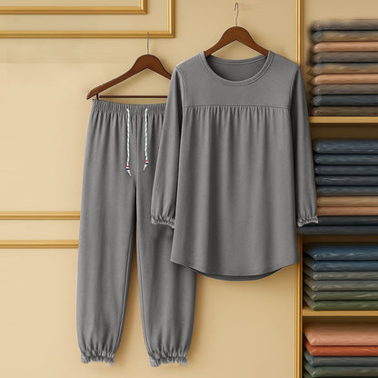 Long Sleeve Casual Summer Bamboo Loungewear Pajama