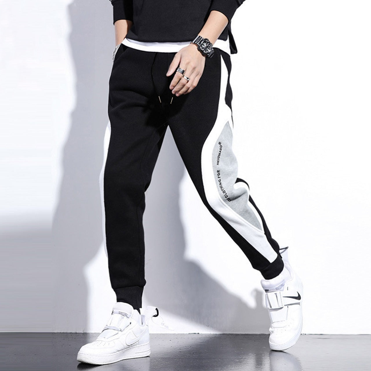 Men's Cotton Fashion Style Jogger Track Pants