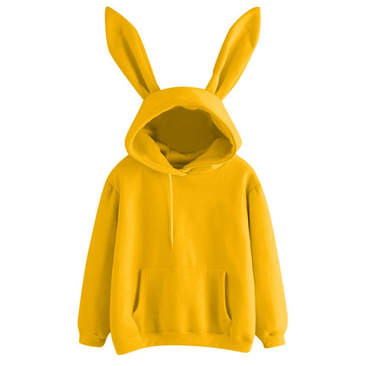 New Winter Rabbit Fashion Sweater Hoodies for Women