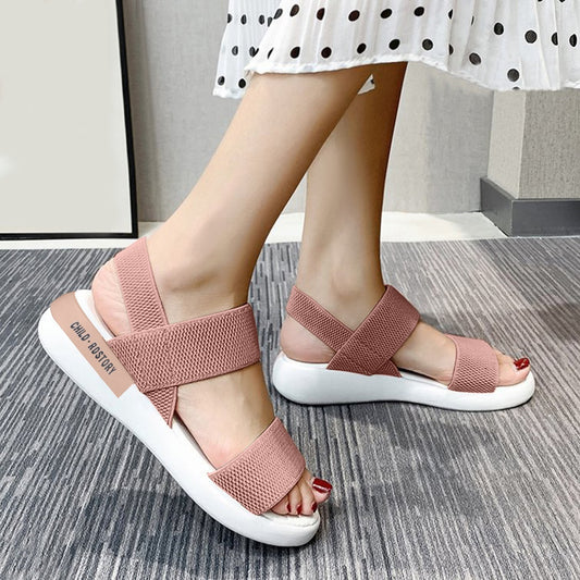 New Roman Beach Fashion Solid Casual Sandals for Women