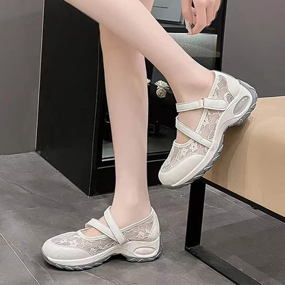 Summer Fashion Hollow Out Casual Wedge Shoes for Women