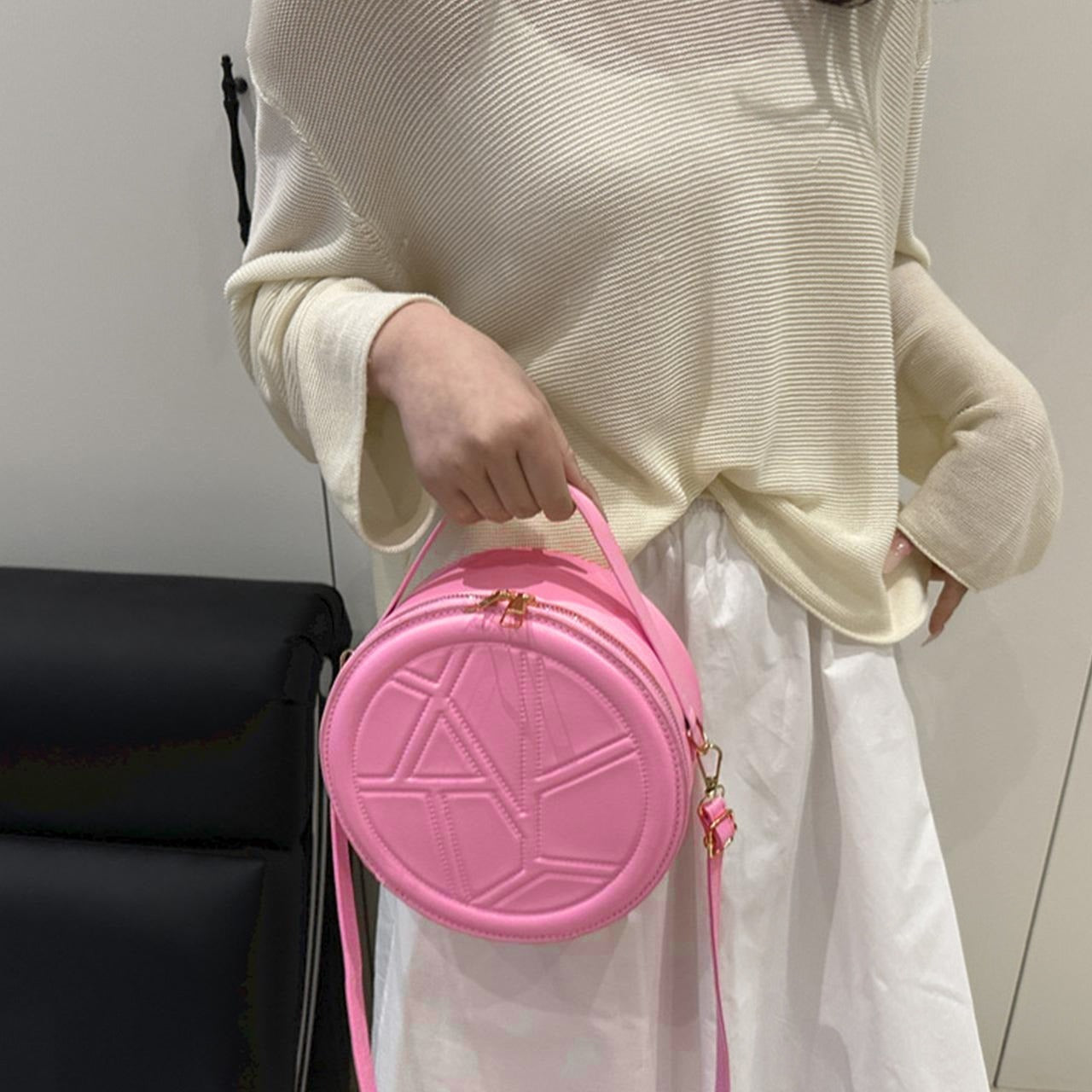 Circle Shape Crossbody Sling Bag for Women