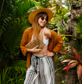 Women in Hat