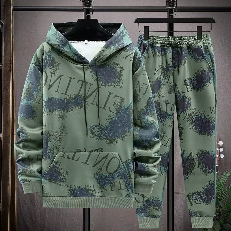 Printed Style Combo Hoodies & Sweatpants for Men