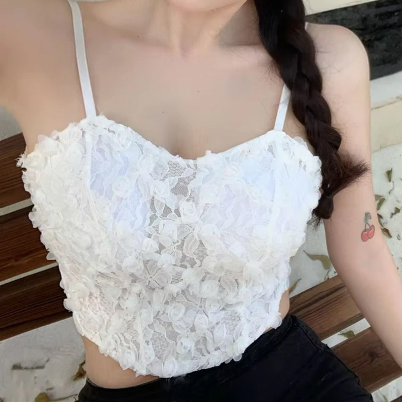 Camisole Bracelet Fashion Crop Top for Women