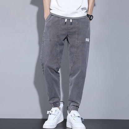 Men Hip Hop Fashion Solid Color Jogger Pants for Men