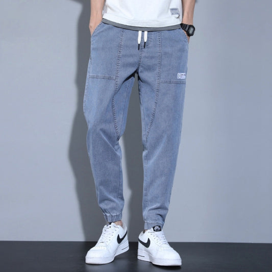 Men Hip Hop Fashion Solid Color Jogger Pants for Men