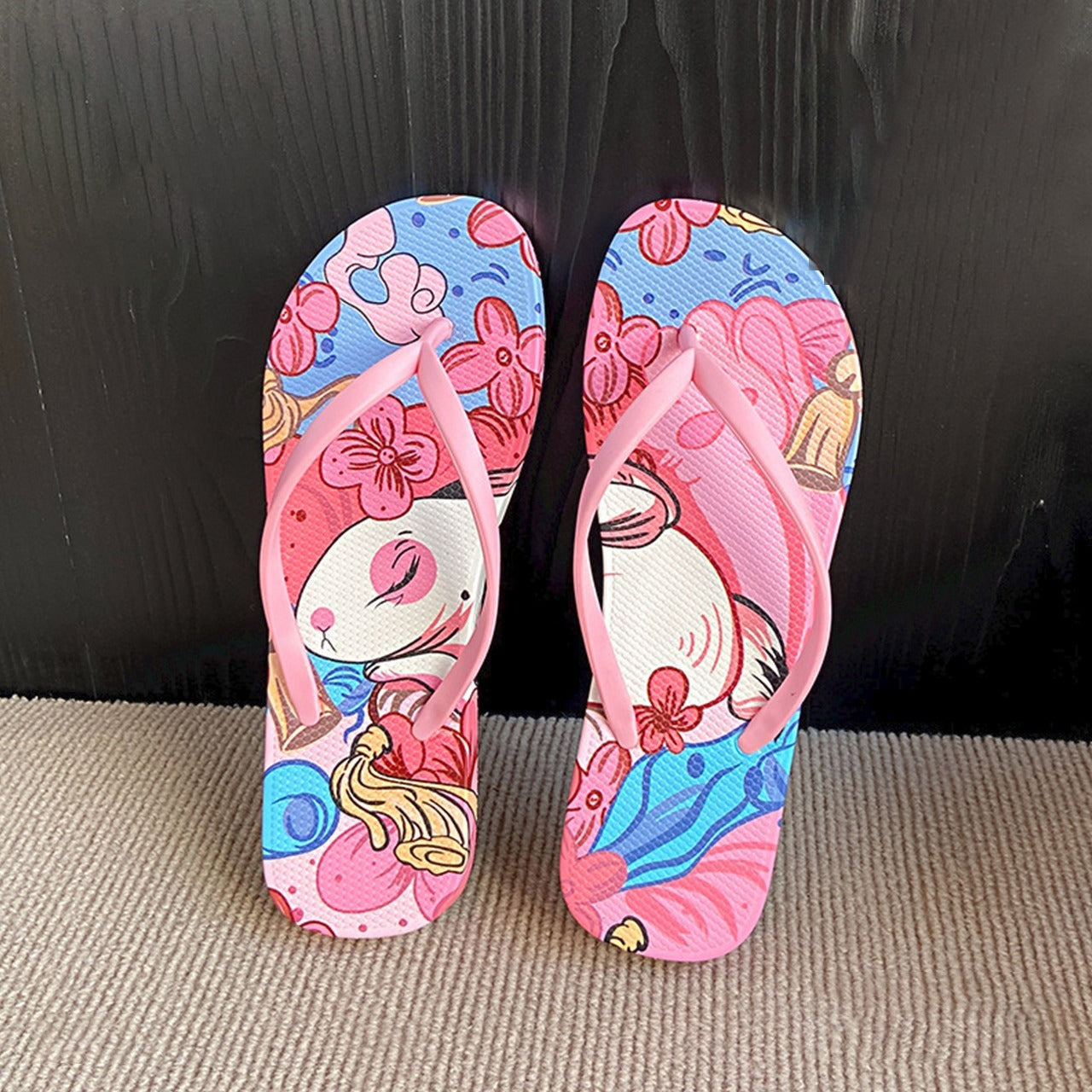 Graphics Printed Style Slippers for Women