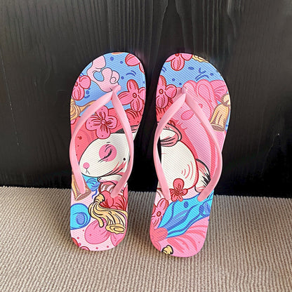 Graphics Printed Style Slippers for Women