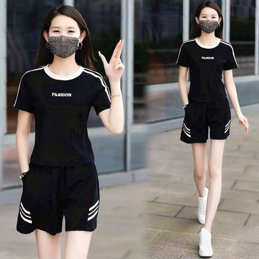 Outdoor & Sports Fit Casual T-shirt & Shorts for Women