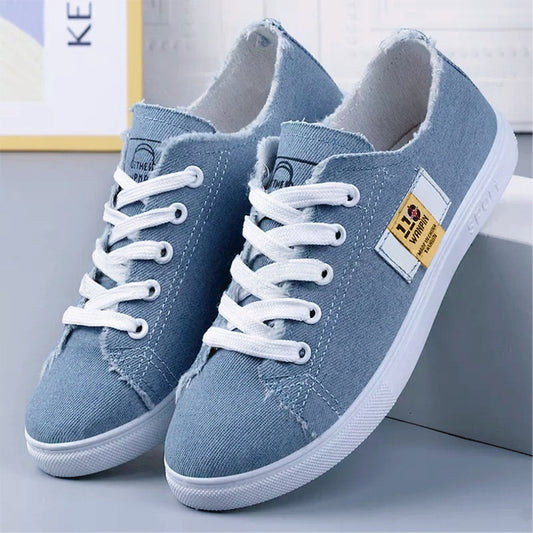 Latest Canvas Style Lace Up Shoes for Women