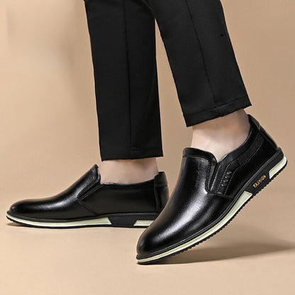 Summer Style Luxury Leather Slip On Shoes for Men