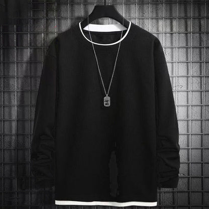 Autumn Summer Style Long Sleeve Solid Color Pullover Sweat Shirts