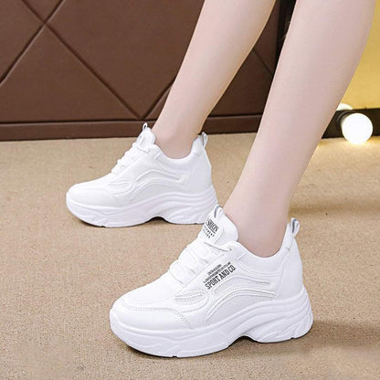 Mesh Fashion Lace Up Lightweight Casual Sneaker Shoes for Women