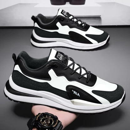 Lace-Up Thick Sole Casual Sneaker Shoes for Men