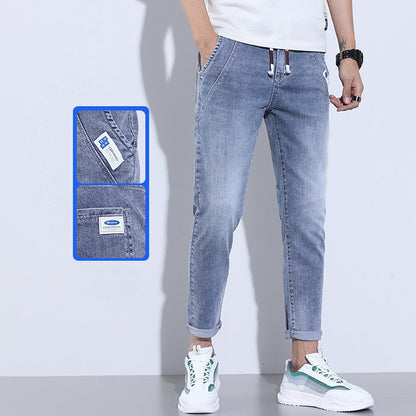 New Slim Fit Faded Color Fashion Jeans Pants for Men