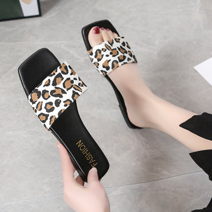 Latest-Slip On Flat Printed Sandals for Women