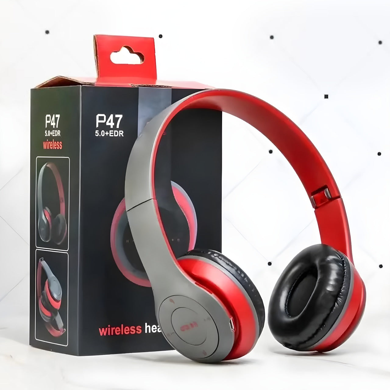 P47 Deep Bass Bluetooth Wireless Headphones