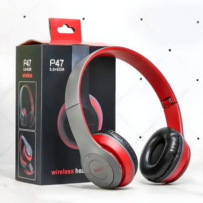 P47 Deep Bass Bluetooth Wireless Headphones